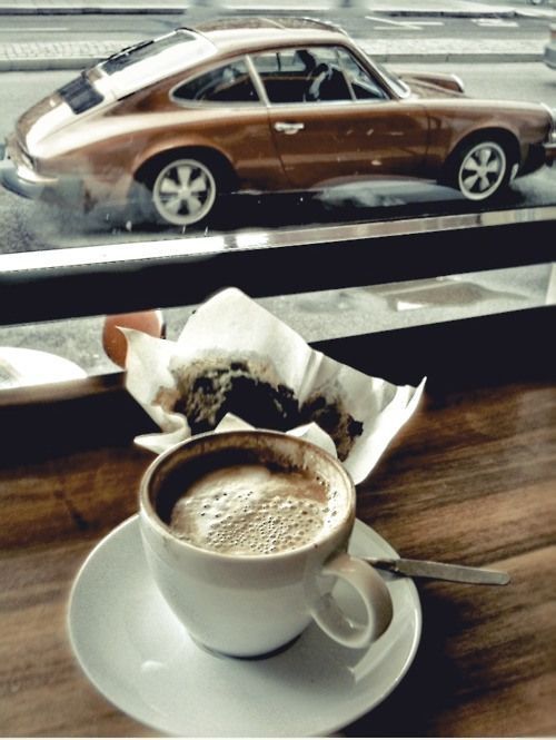 a good coffee, a good car and a road are what you need for a pleasant day....