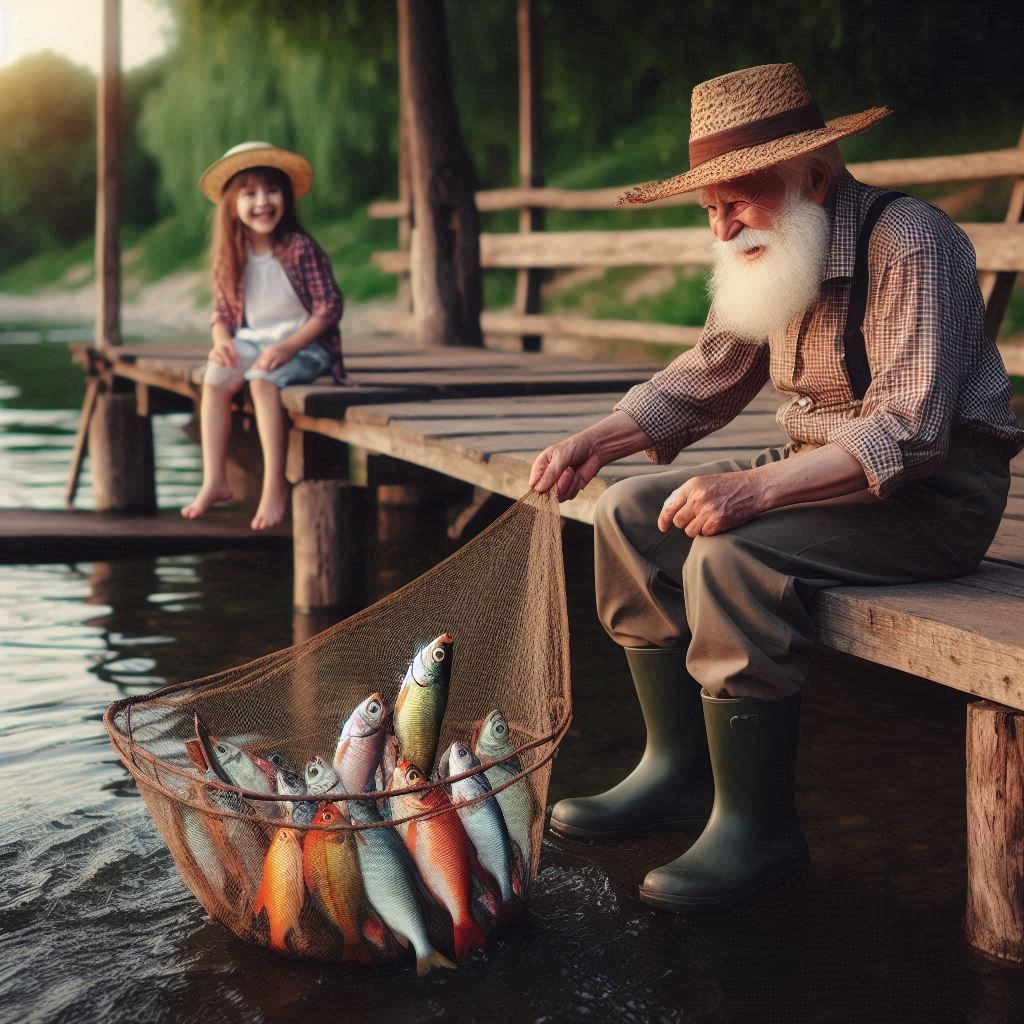 fisherman for the grandmother