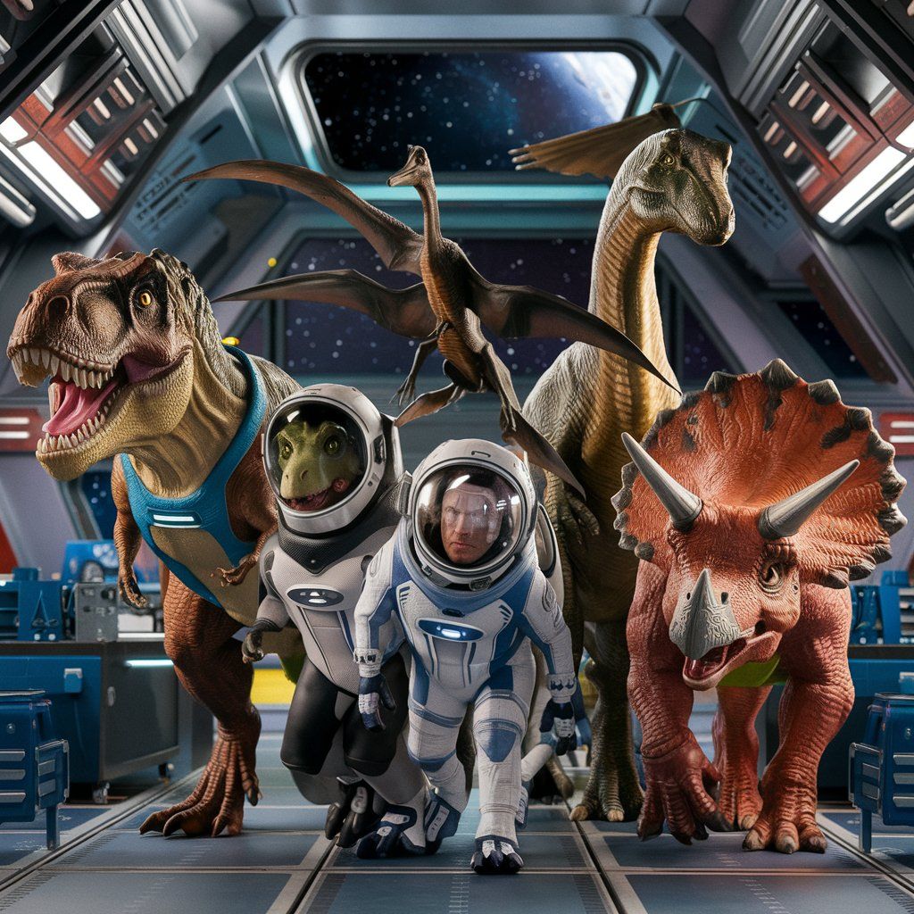 Space for all. DINO EDITION