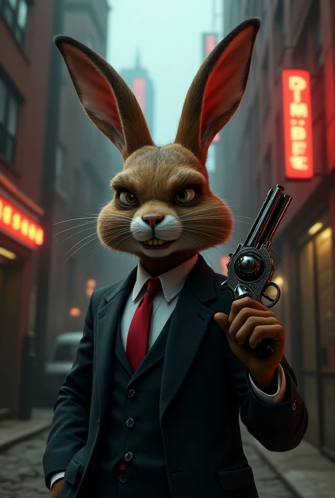 Rabbit is a gangster