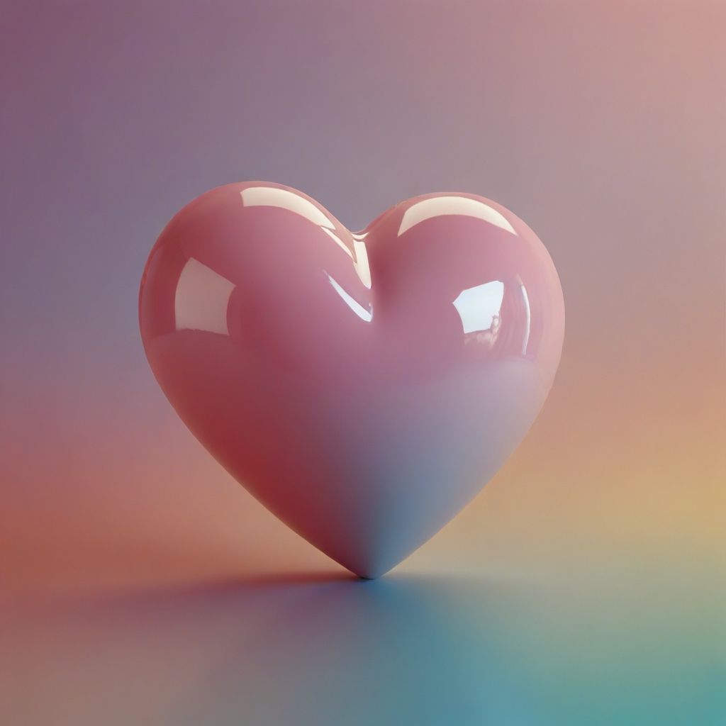 enjoy pastel heart