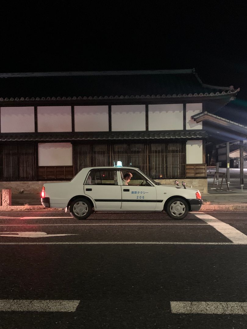 Japanese Tsushima Island Taxi