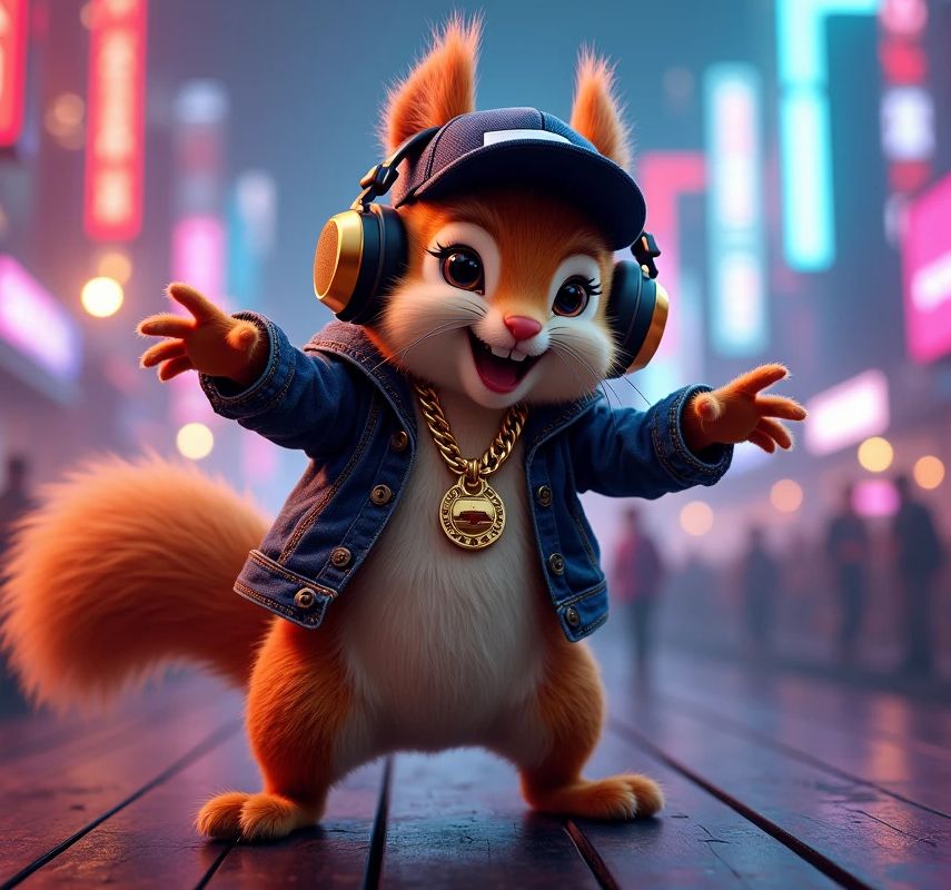 squirrel rapper