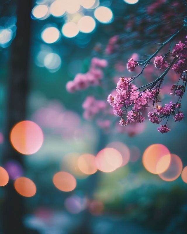 Bokeh of Blossoms 🌸