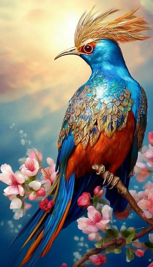 Fairytale bird