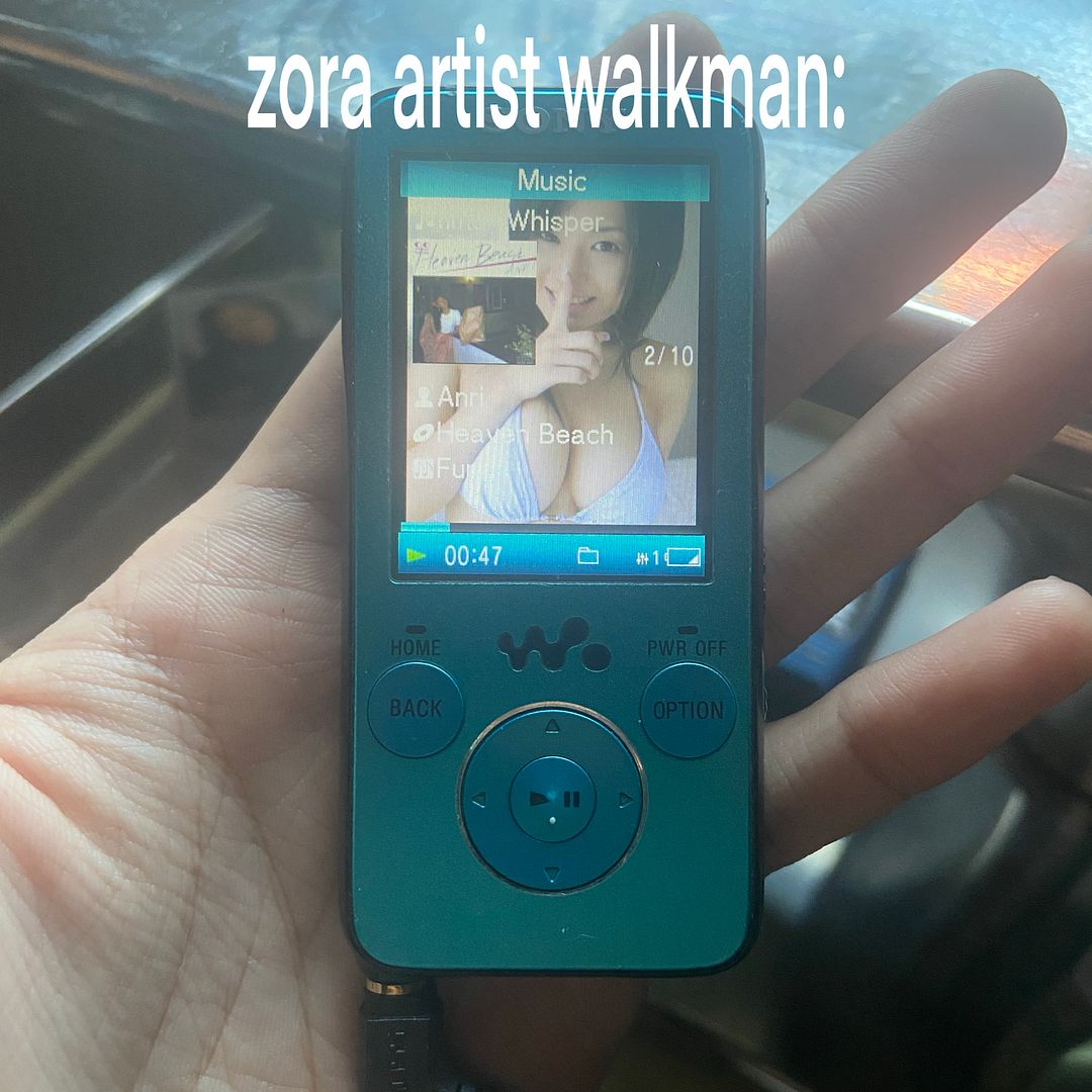 zora artist walkman