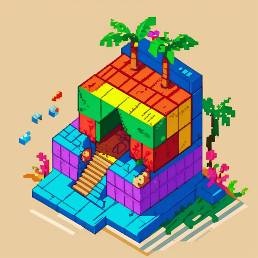 imagine pixel tower