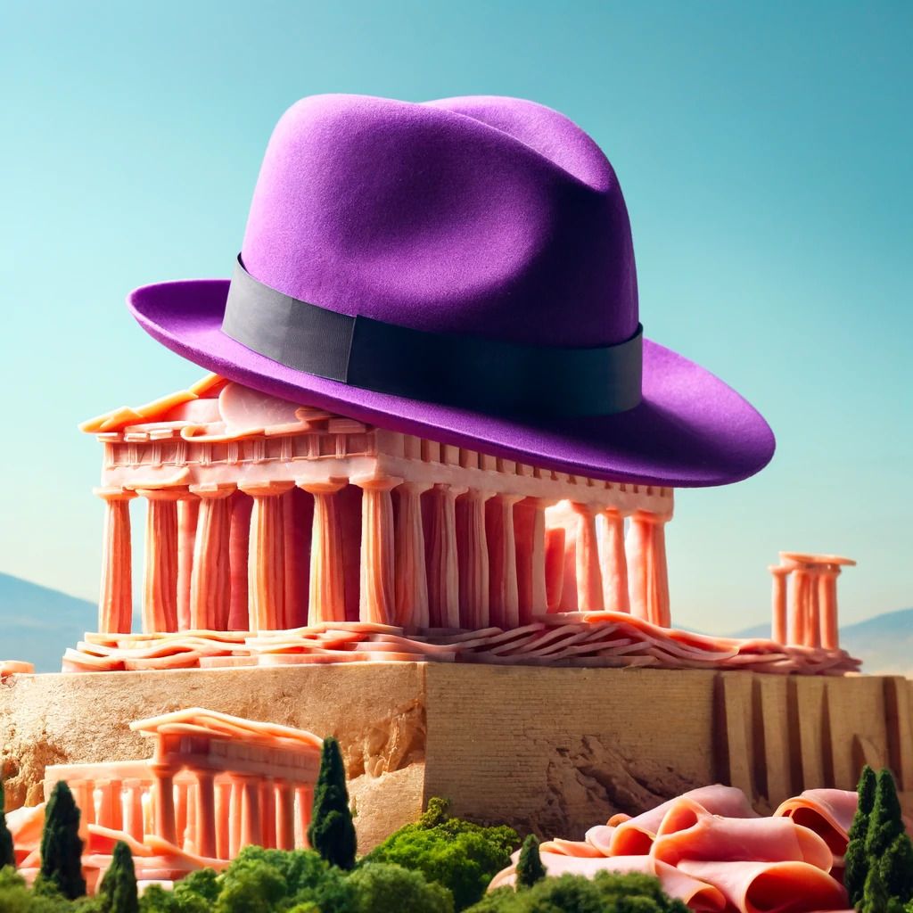 디젠 햄 아크로폴리스 The HAM acropolis under $DEGEN hat