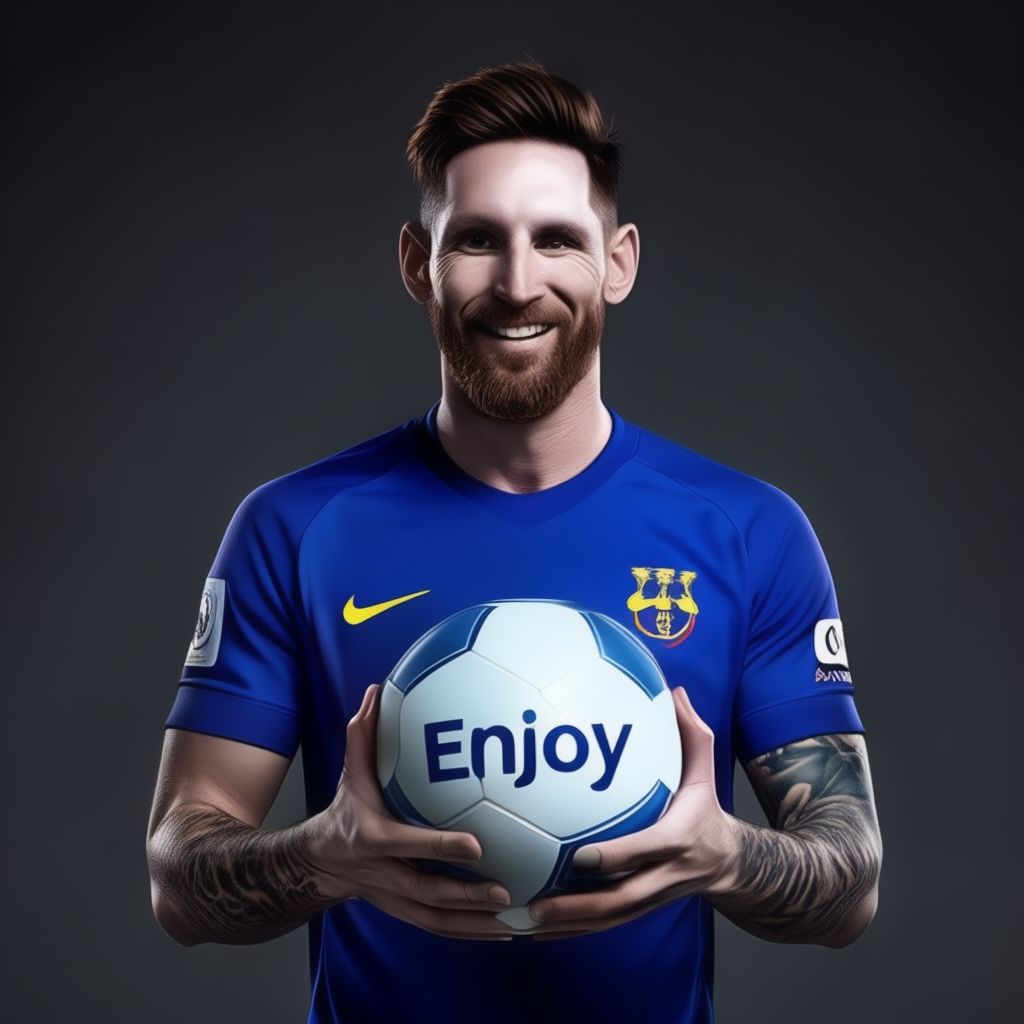 enjoy messi!!!