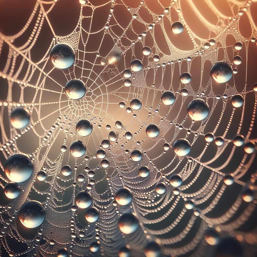 Web in close-up