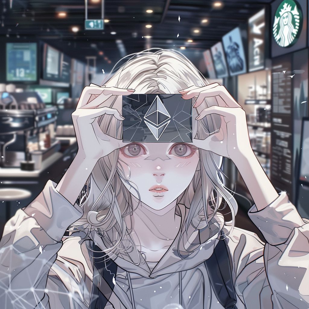 White starbucks