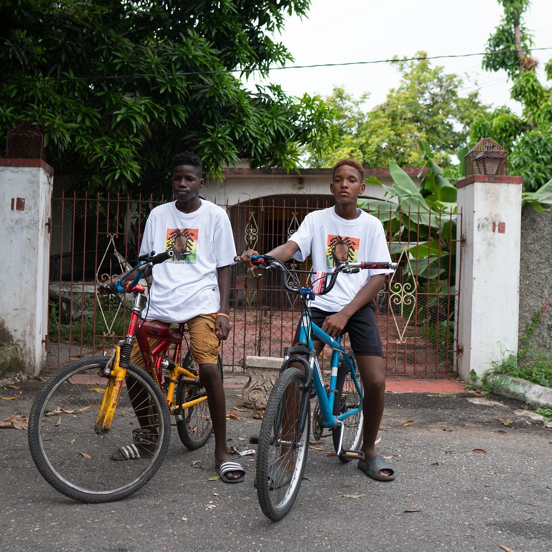 Wheelie Bwoys in Kingston, Jamaica