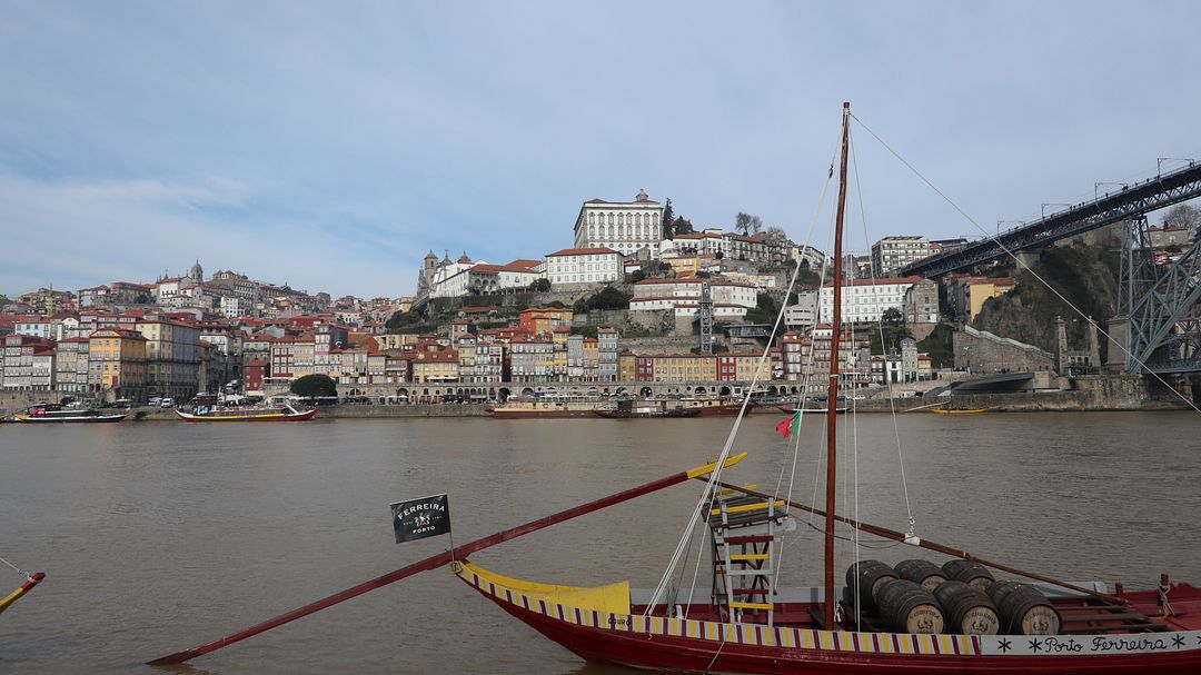 Porto under Dom Luis Bridge