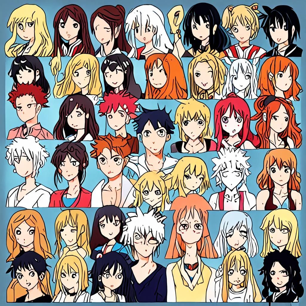 Anime characters