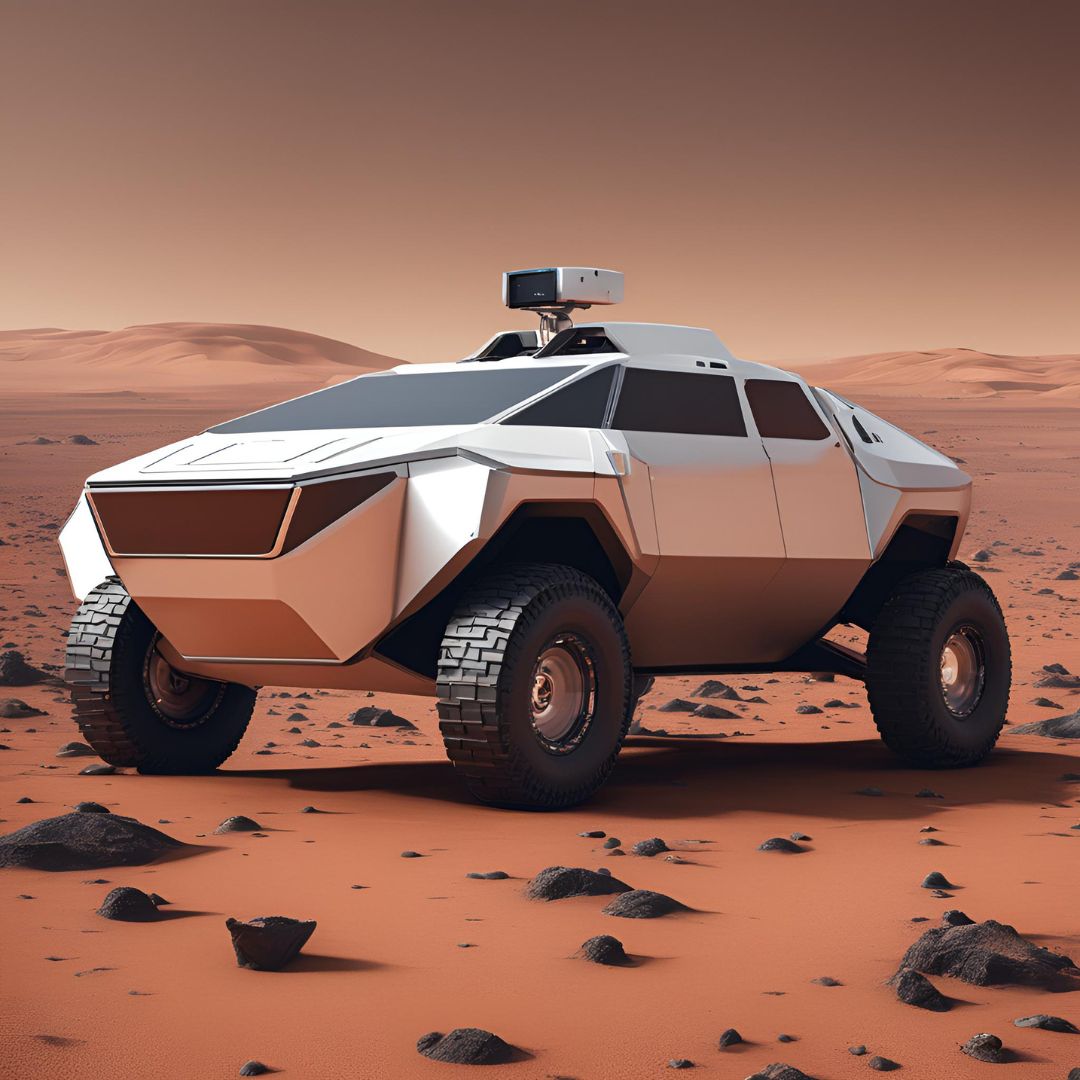 CyberTruck on mars