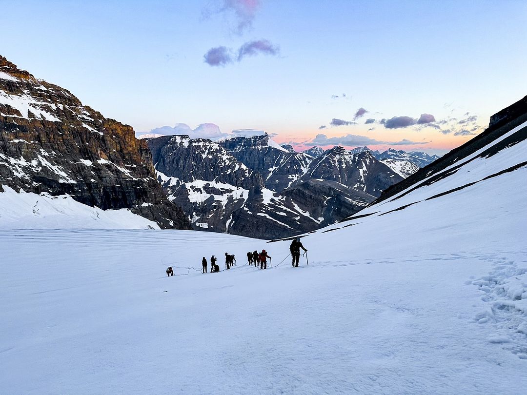 Mt. Athabasca Sunrise Climb (Canadian Rockies)