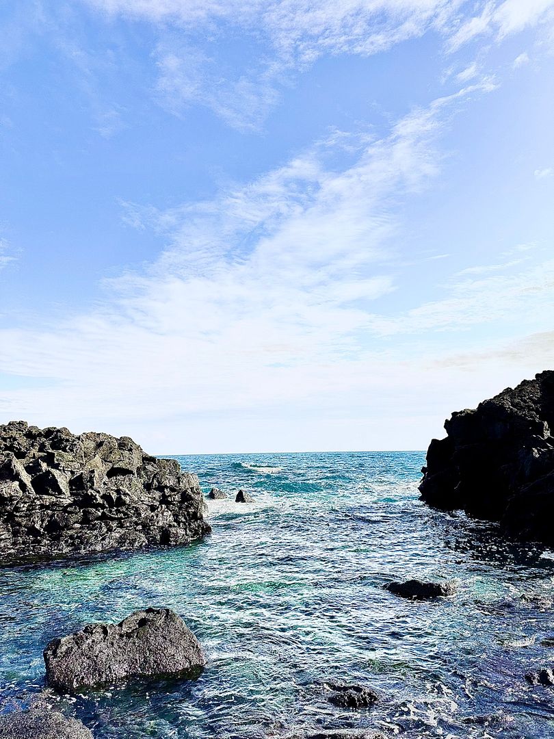 the sea of jeju island, Korea