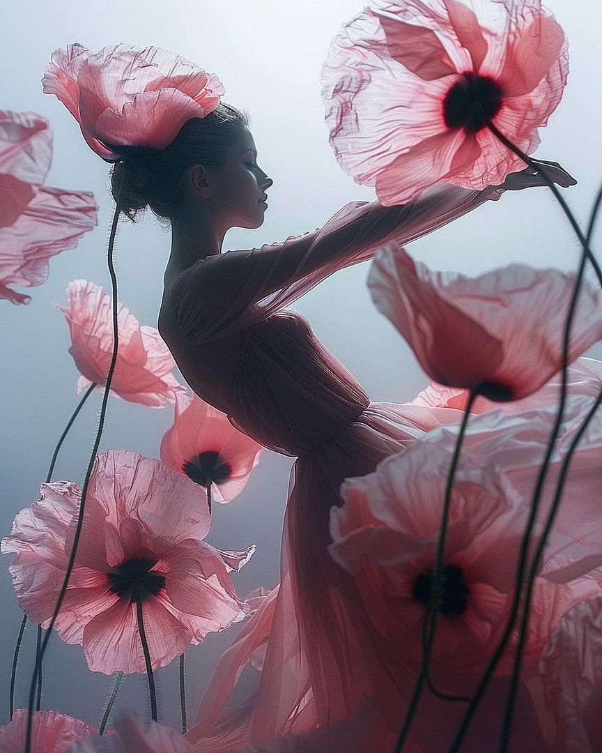 Falling Into Poppies 🌸🌸🌸