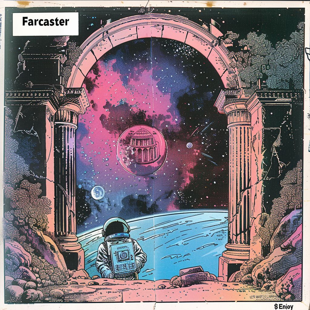 Farcaster $Enjoy Retro Series - #23