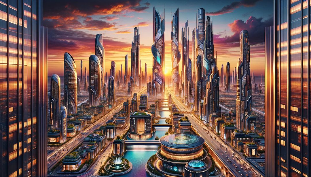 Opulent Future Metropolis