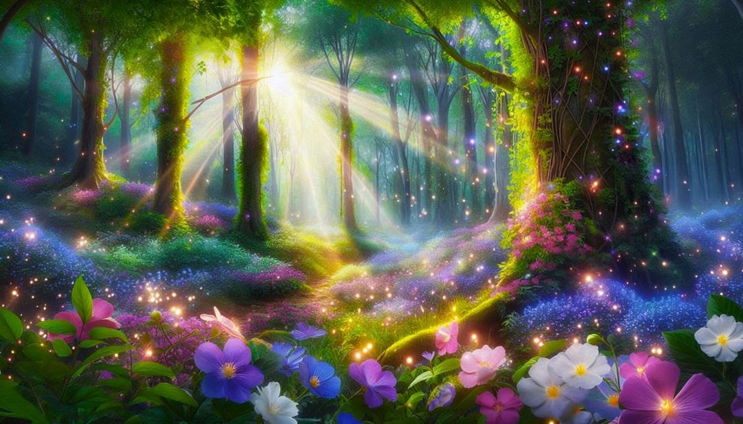 A magical forest