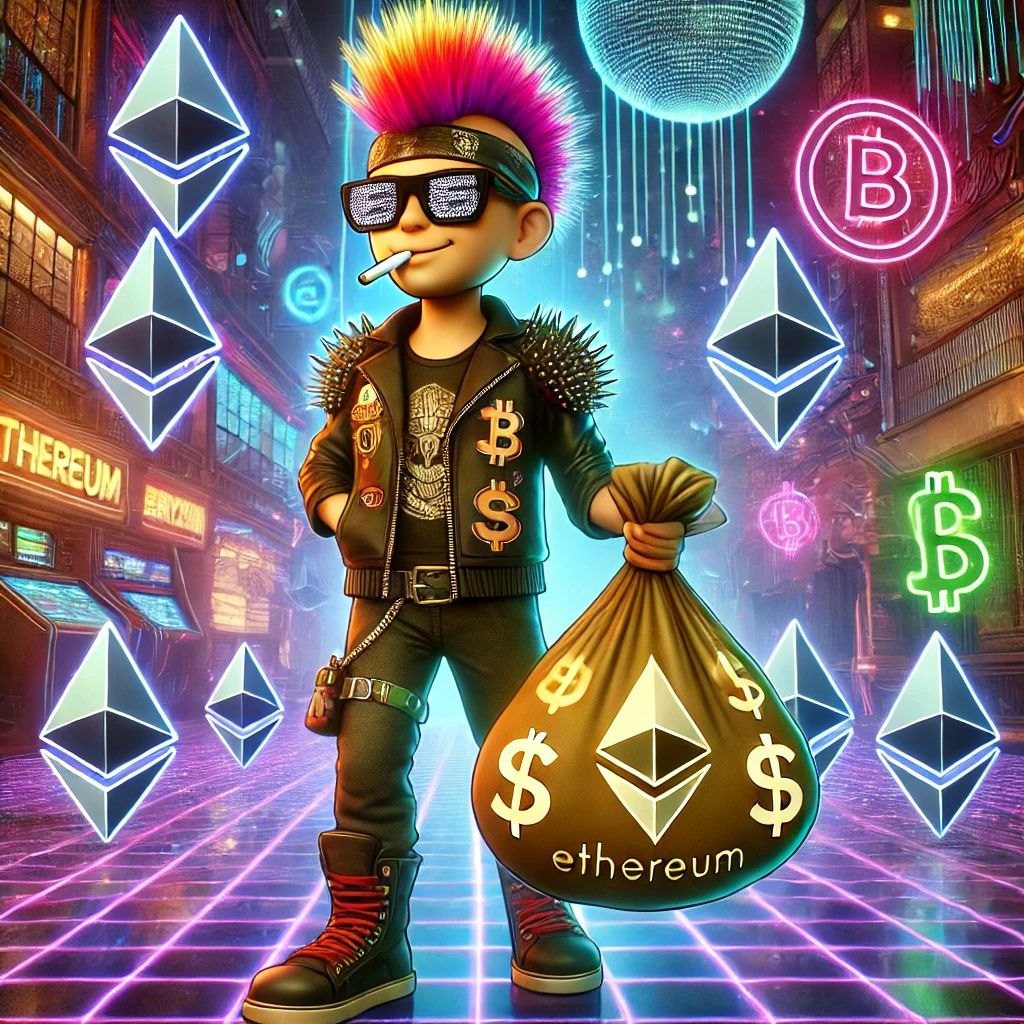 CryptoPunk Hustler: Ether Nomad