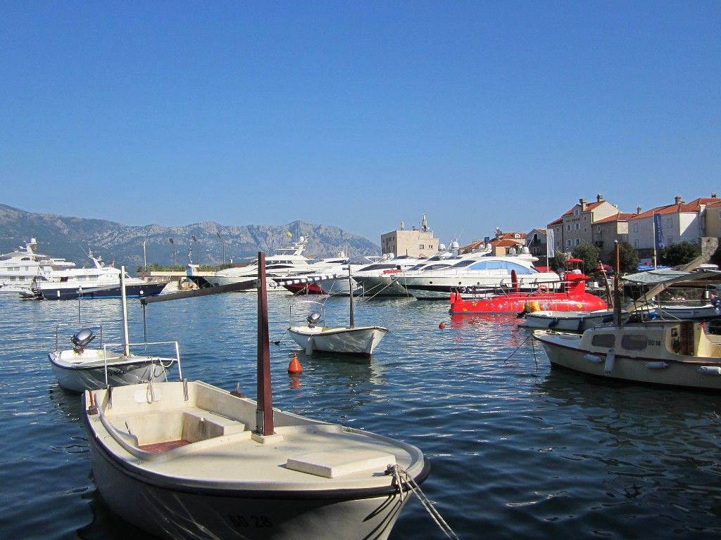 Harbor in Montenegro