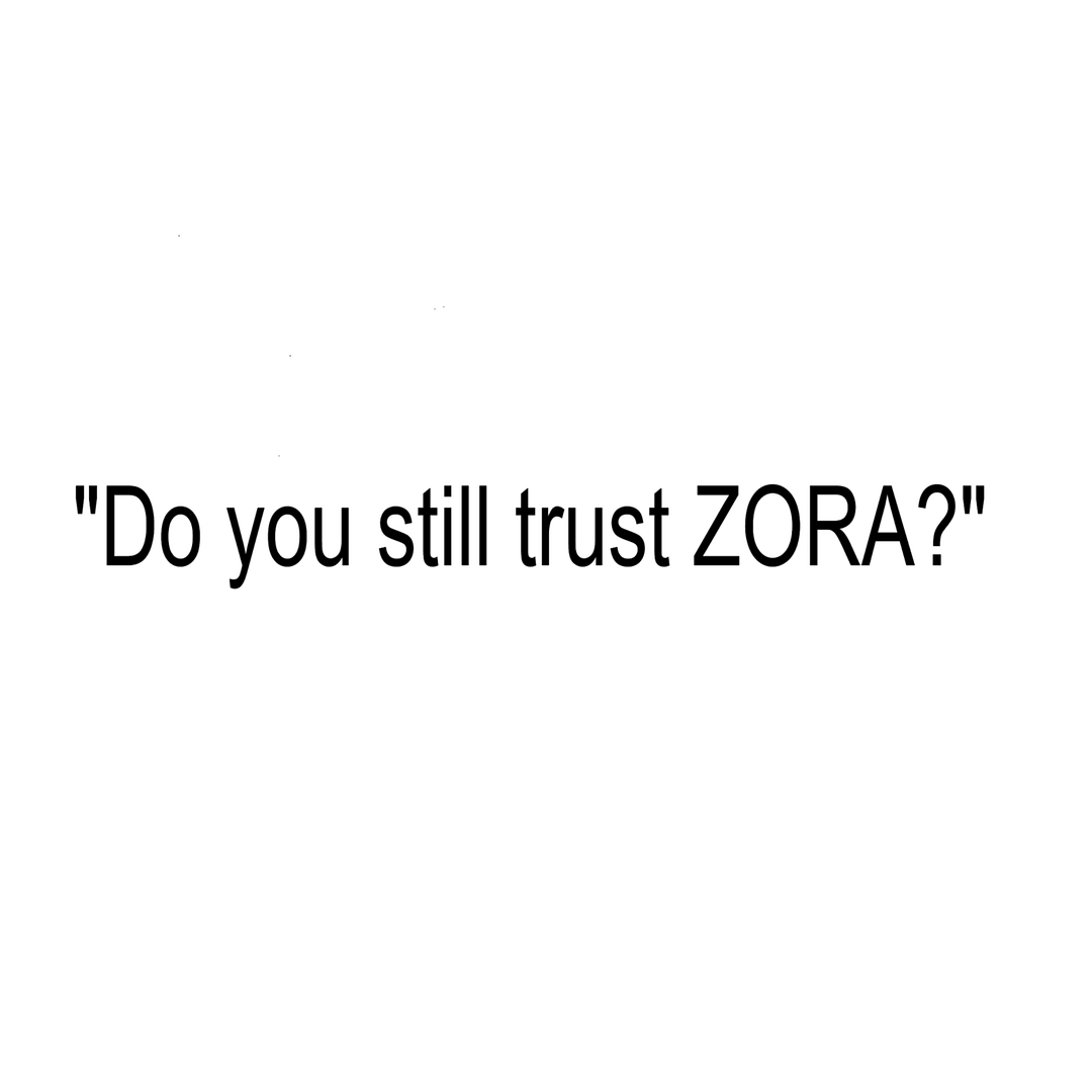 Zora Survey!