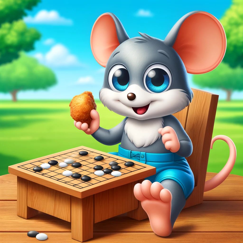 Mouse play gogame with $FCKN