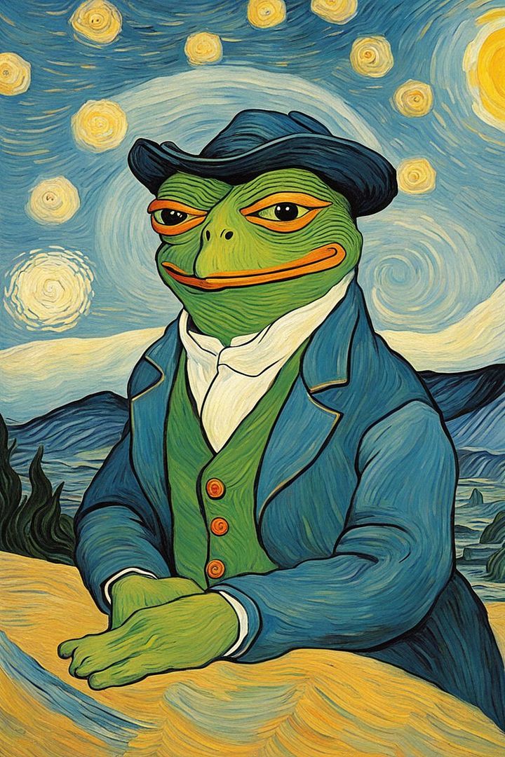 pepe by Van gogh #3