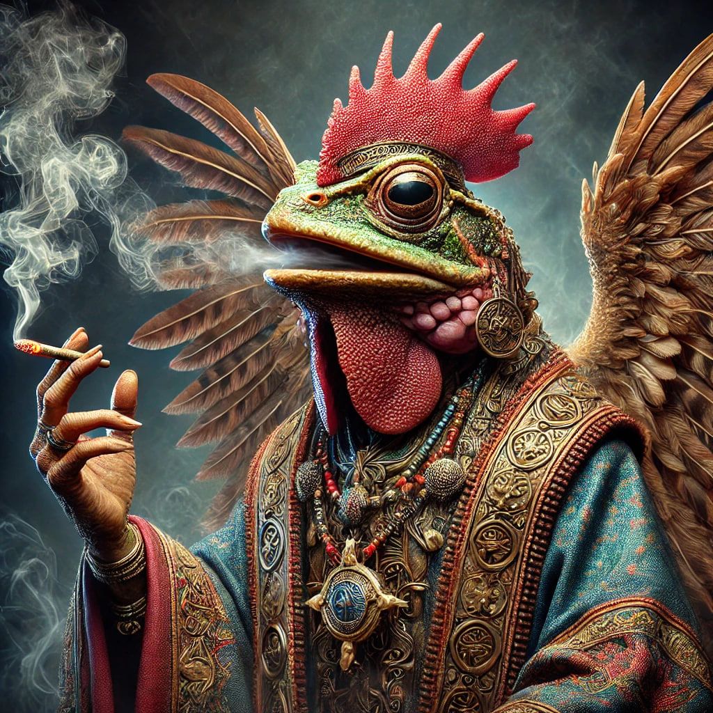 ENJOY Blessed Smoking Chicken Frog # 17 $BSCF