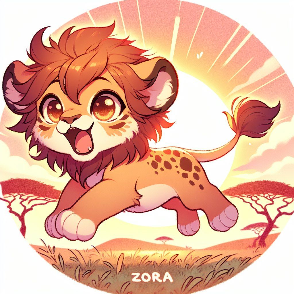 Lion Zora 8 Ages