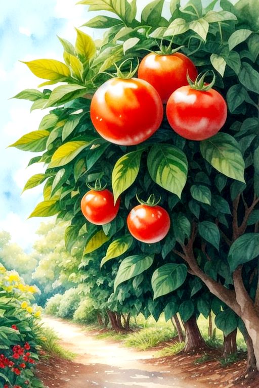 tomato tree