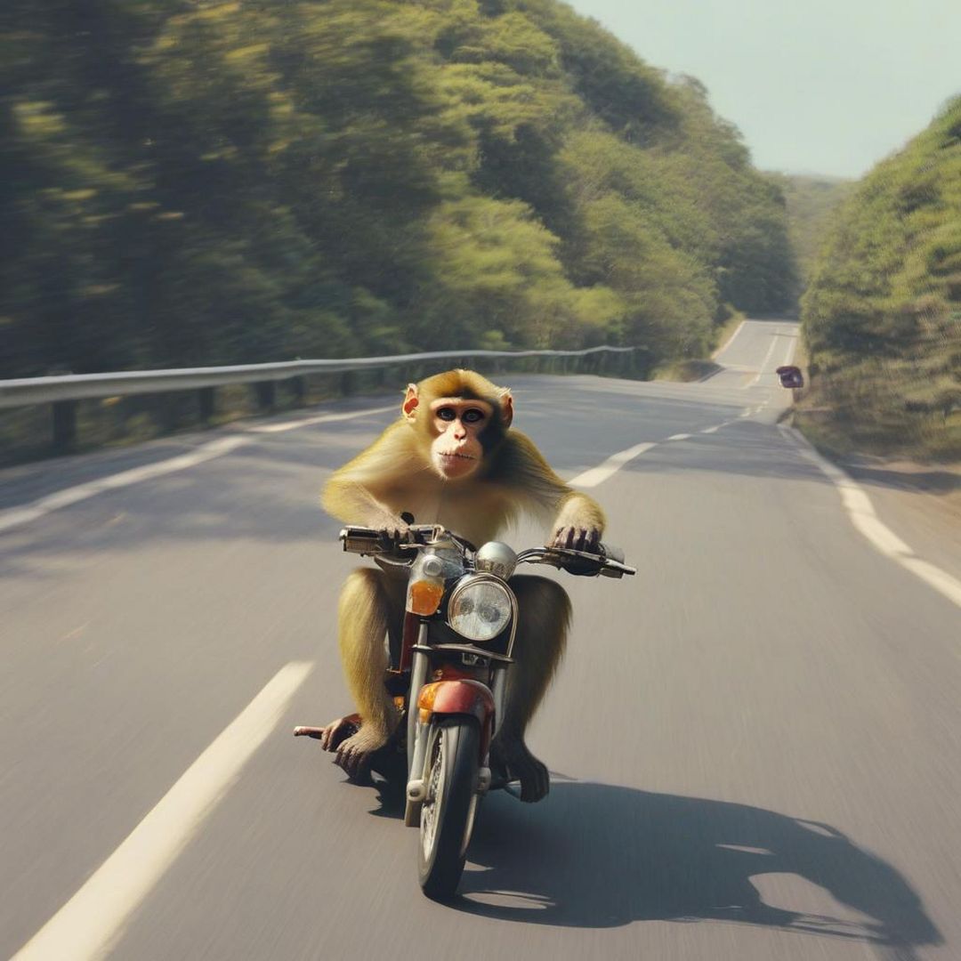 roadtrippin monkey