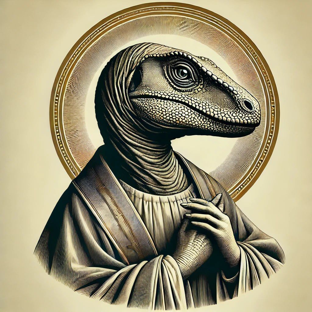 Saint Parasaurolophus