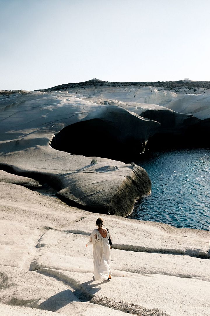 Sarakiniko Beach, Milos, Greece