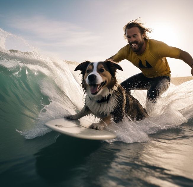 Surfing with a friend