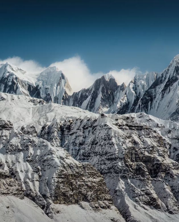 incredible snowy mountains