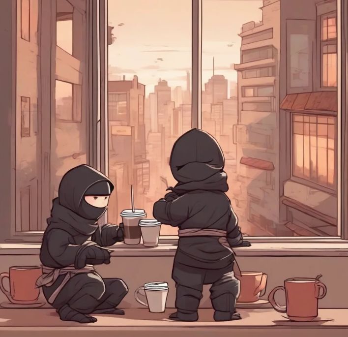 Ninja & coffee