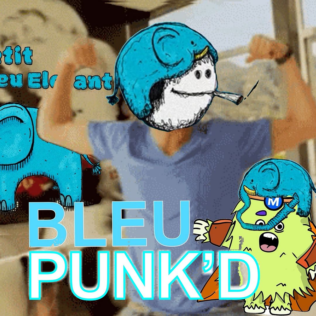 /bleu Punk’d