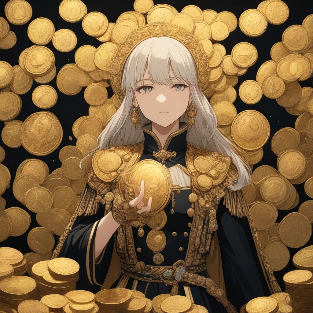 Sexiest woman with the most coins in the world.