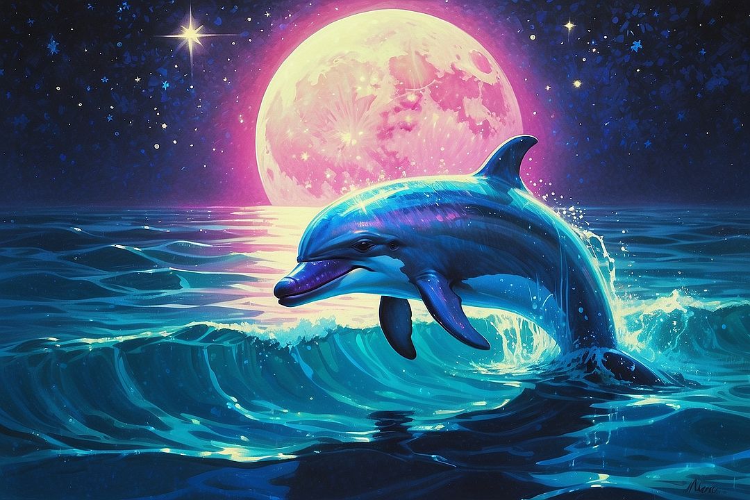 Magic dolphin