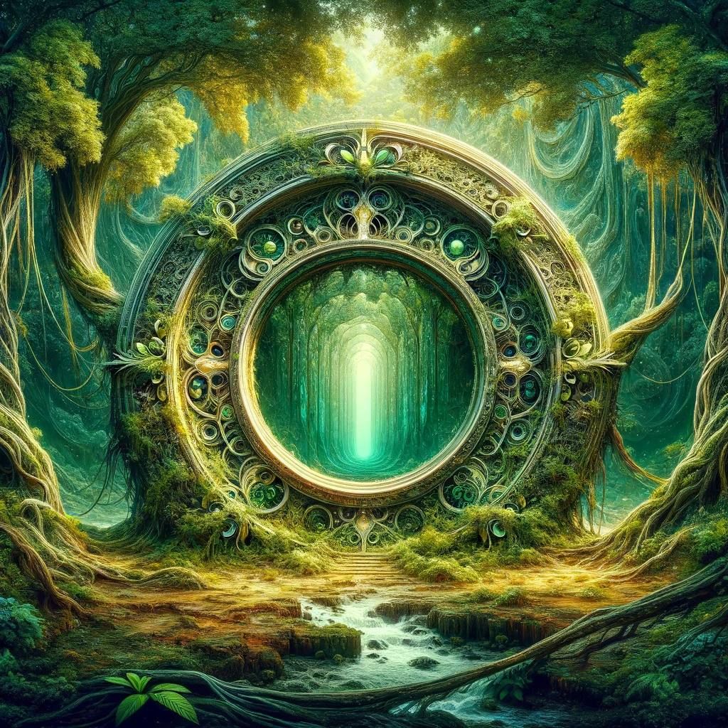 The portal of the new world