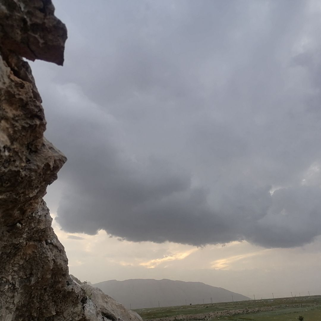 Sky and mountain