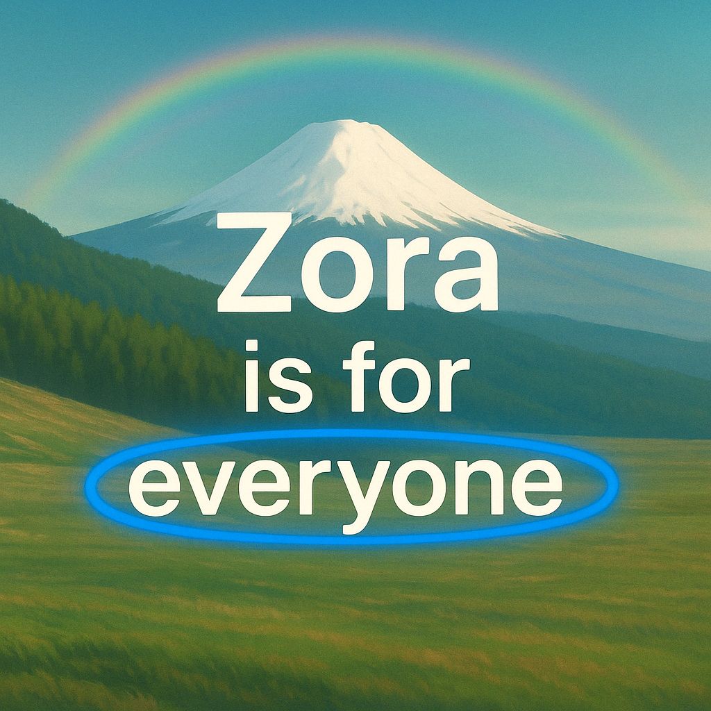 Zora is for everyone