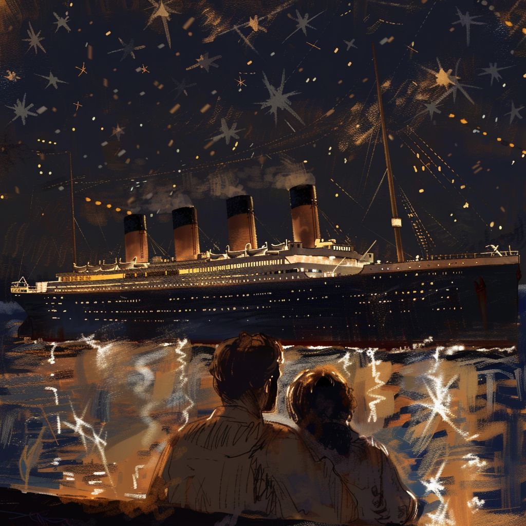 Titanic in Colors