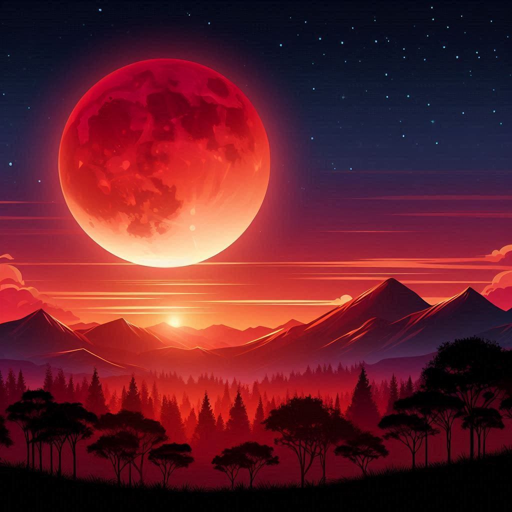 red moon