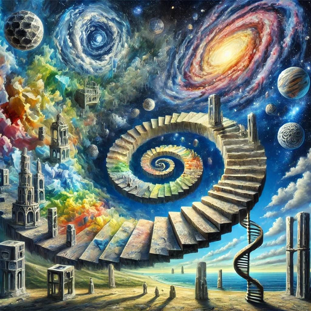 Cosmic Staircase