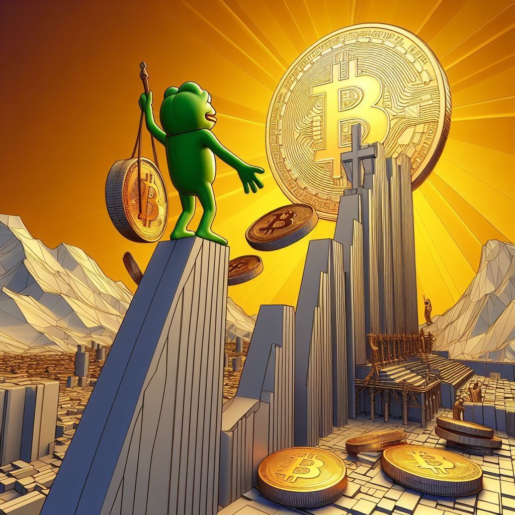 BTC gazua with pepe series3