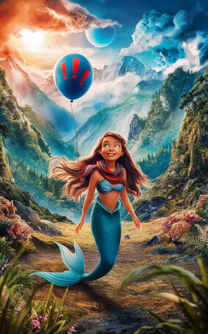 Mermaid in the mountains